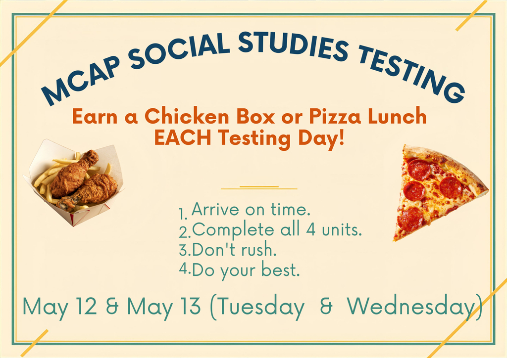 Flyer for MCAP. 