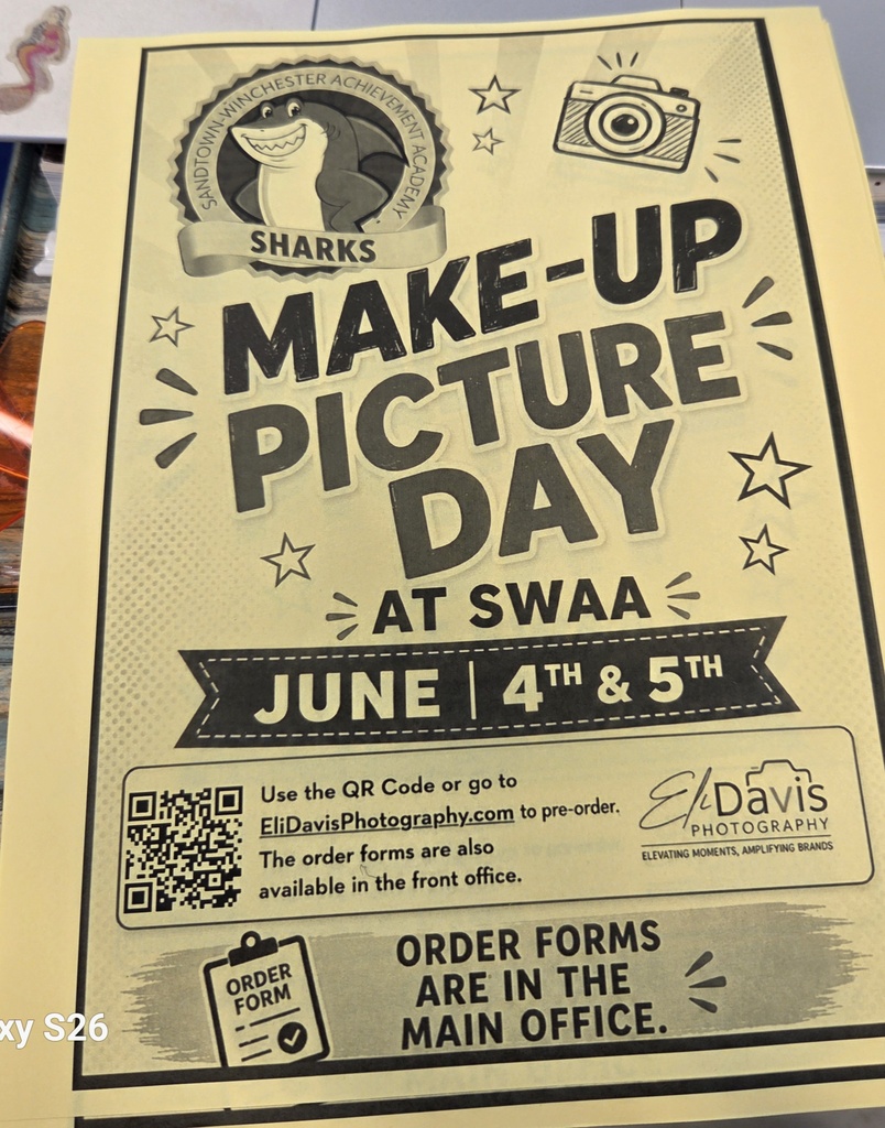 make up picture day flyer