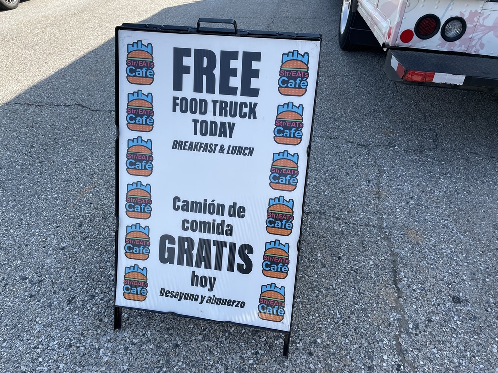 Str/EATs Food Truck Sign