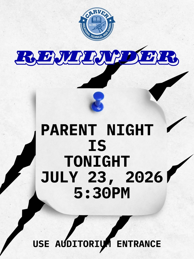 Parent Night Reminder