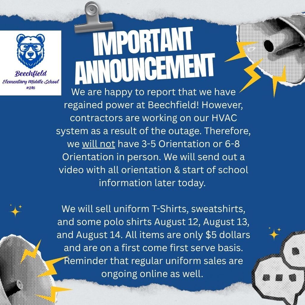 Important Announcement