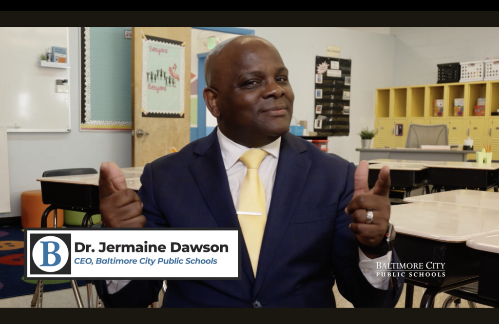 Screengrab from Dr. Dawson BTS video