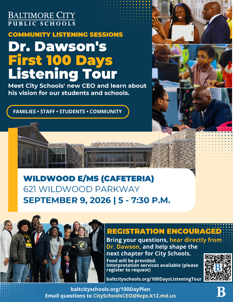 Dr. Dawson's First 100 Days Listening Tour