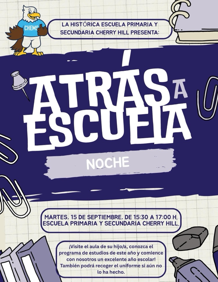 Spanish back to school night