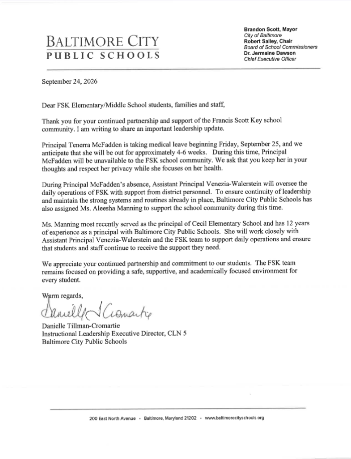 McFadden Leave of Absence