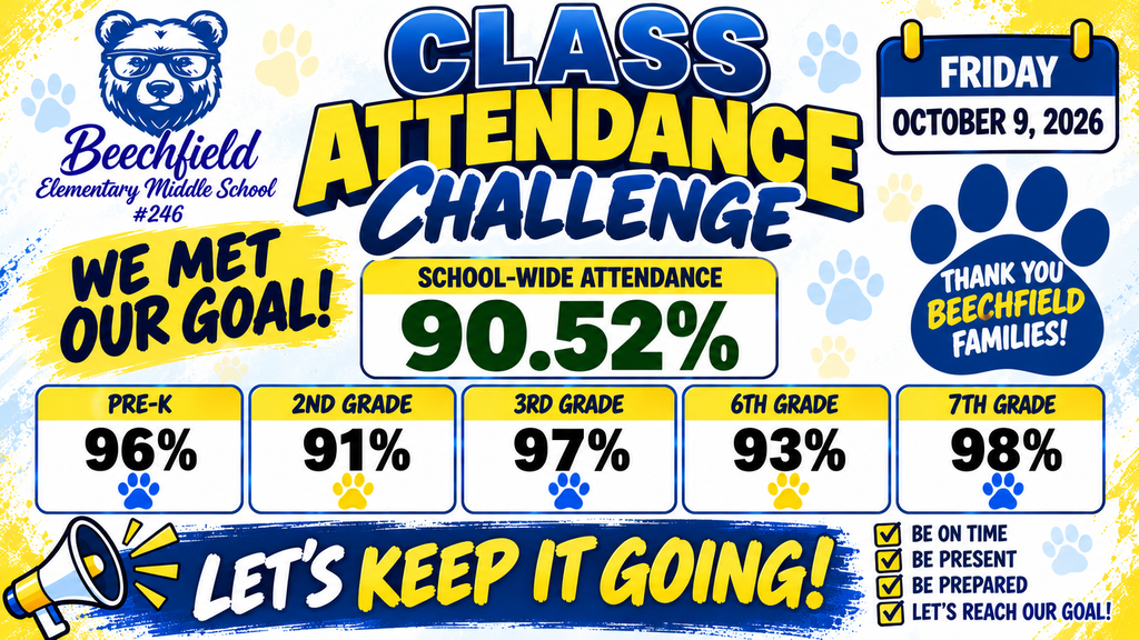 Attendance Challenge 10.9.26