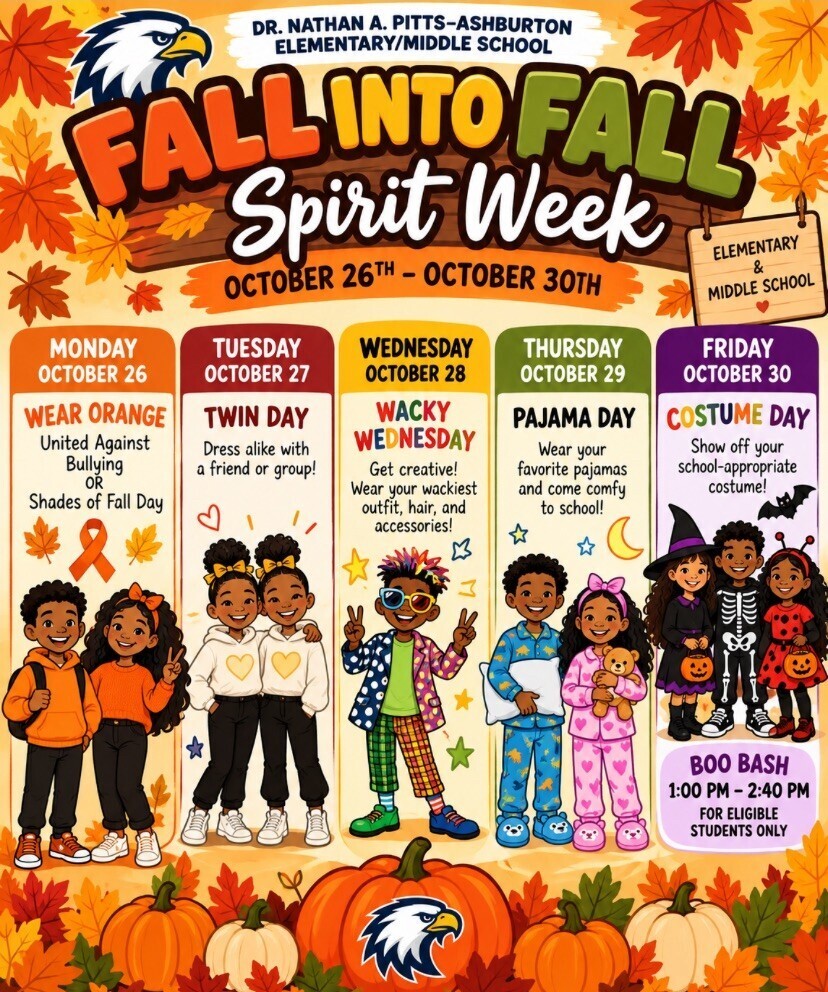Fall into Fall Spirit Week