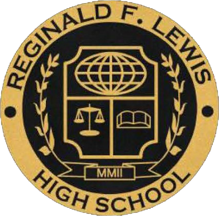 Reginald F. Lewis High School logo