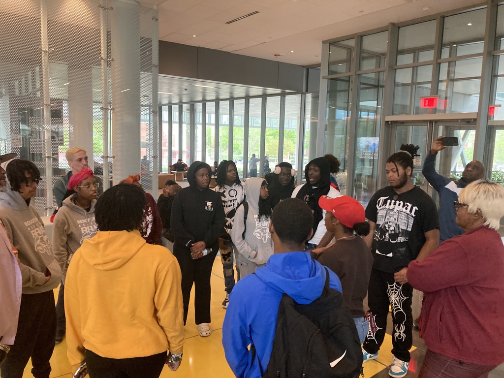 Students touring NC A & T