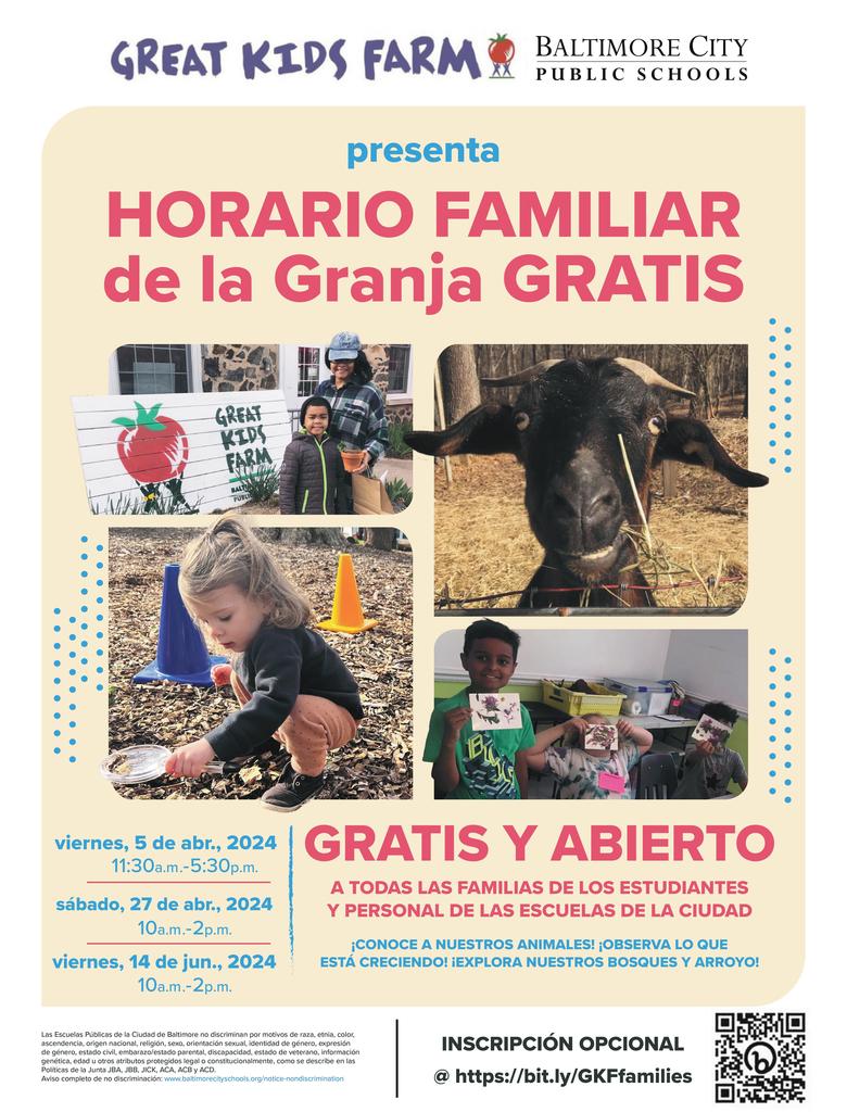 Family farm hours
