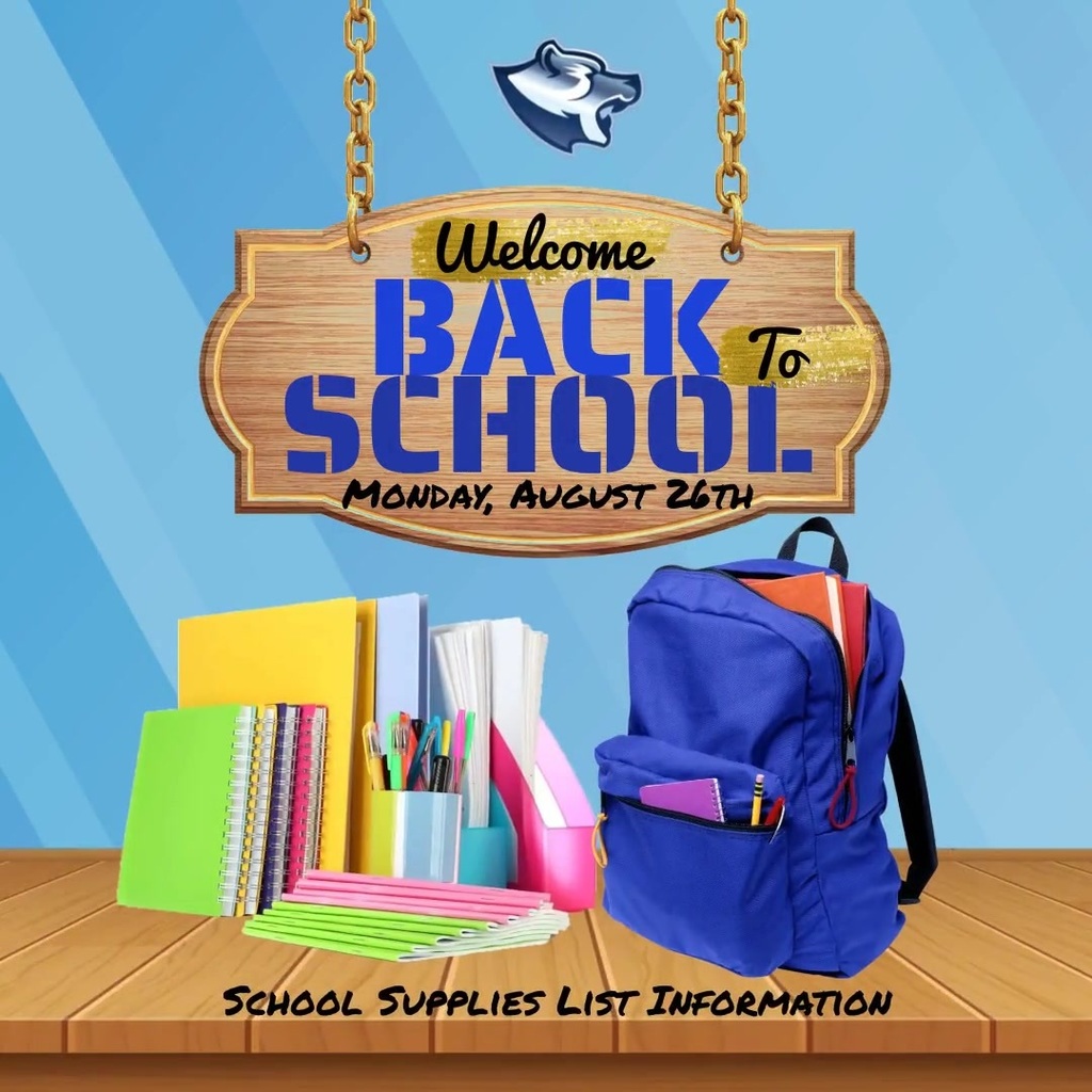 School Supplies List