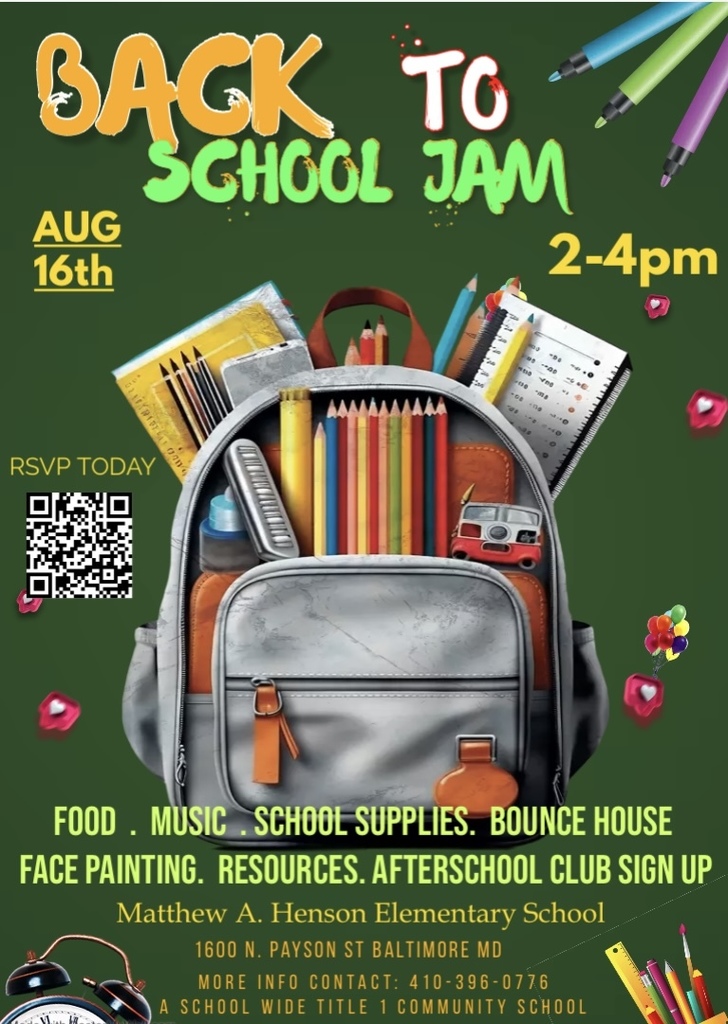 MAHES Back to School Jam