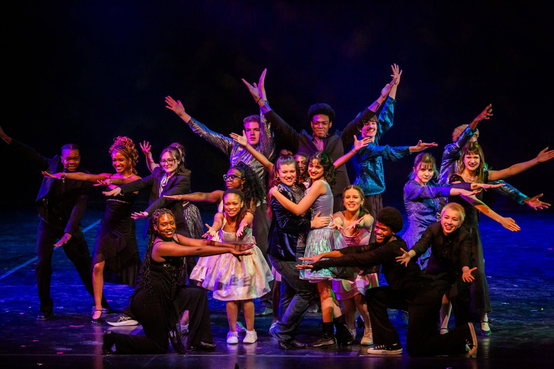 BSA students dancing onstage