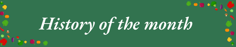 Nutrition History of the Month