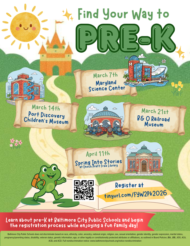 Find Your Way to Pre-K 2026