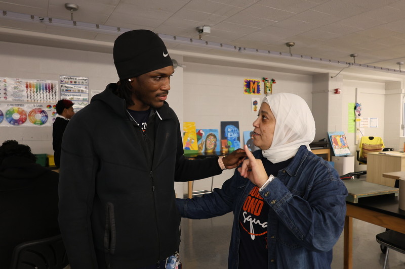 Ms. Hussain catches up with a senior art student about their post secondary plans.