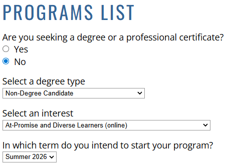 programs list screenshot graphic