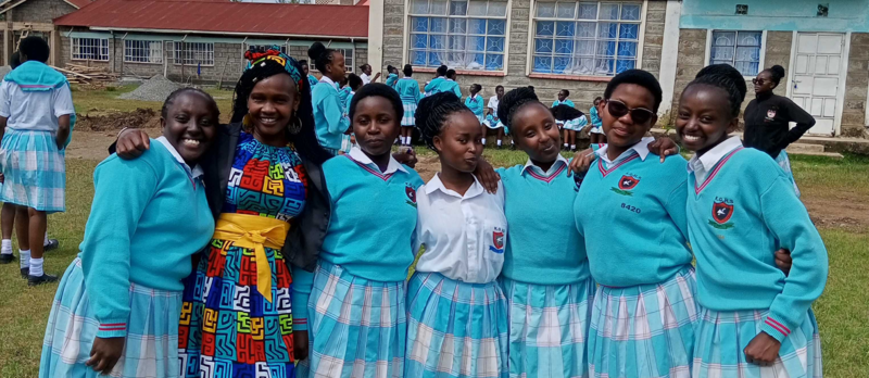 Miriam Chepkemoi Kenya students