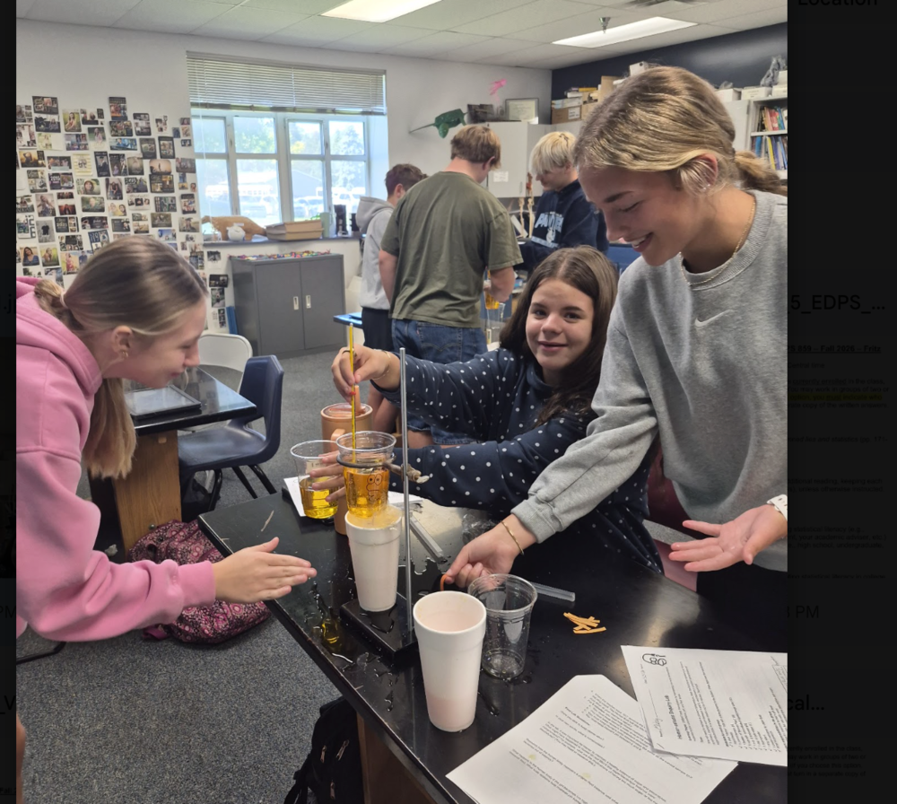 Students Performing a Lab