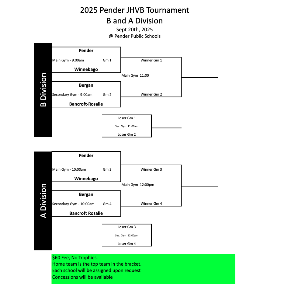 Pender JH VB Bracket