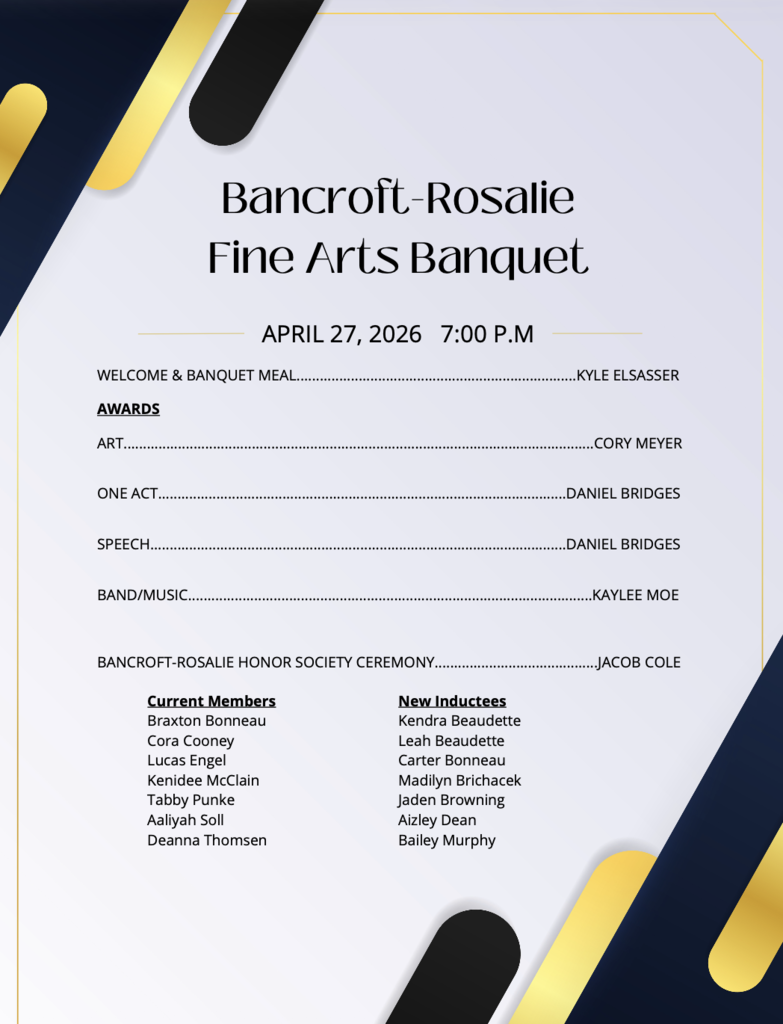 Fine Arts Poster