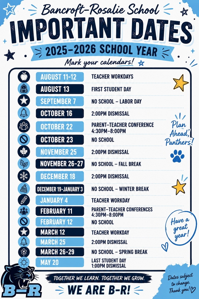 save the dates
