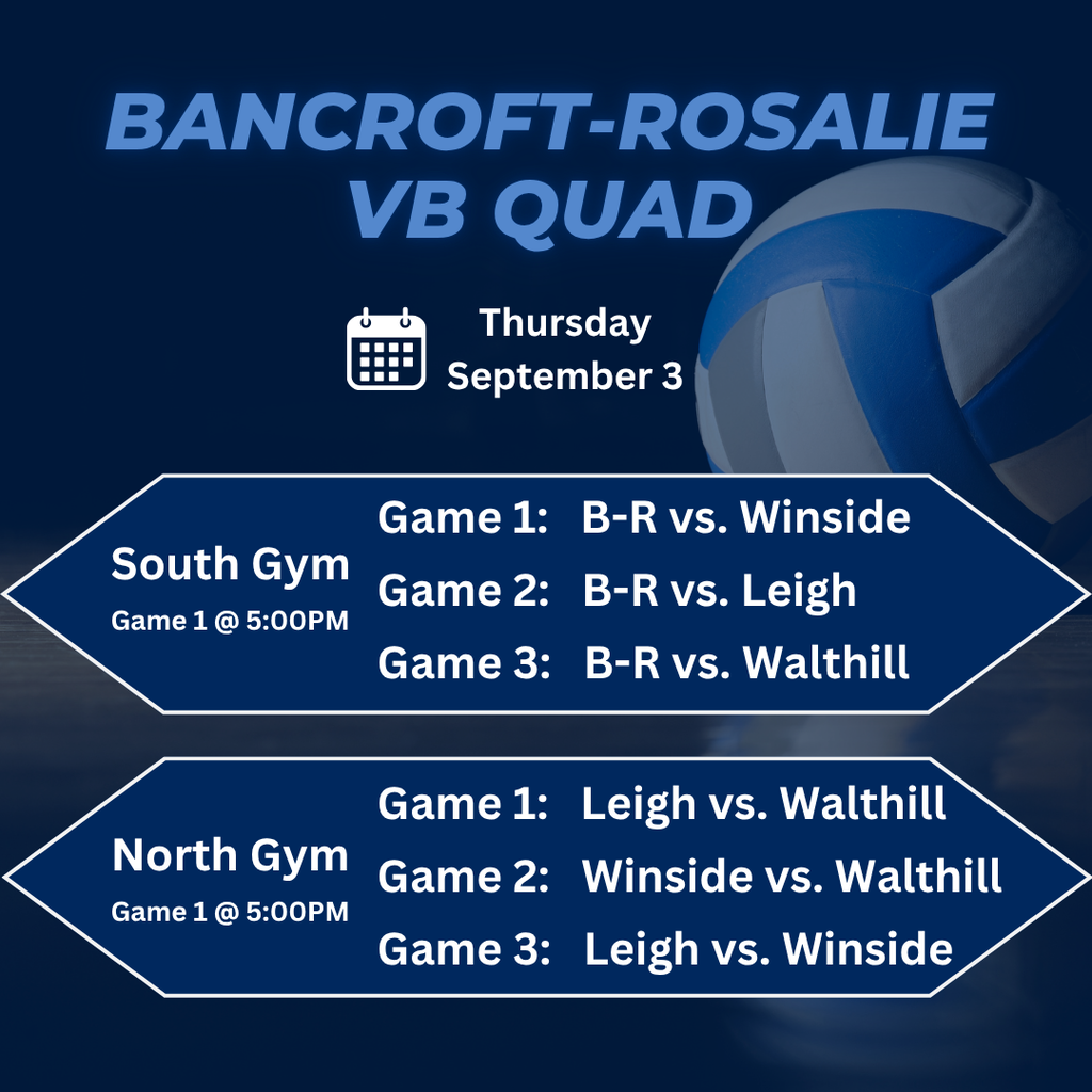 VB Quad schedule