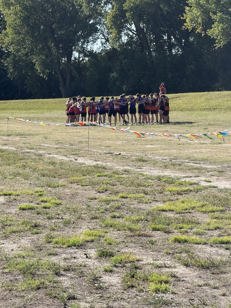 Boys getting ready for the race.
