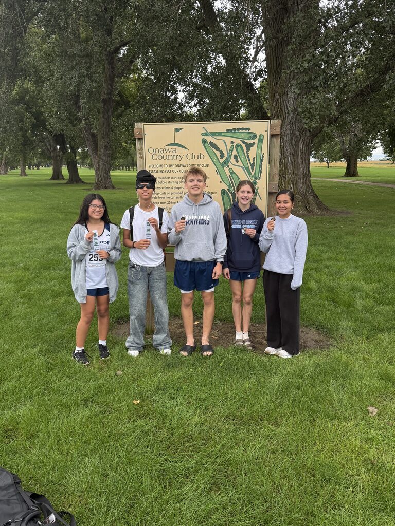 Medal winners in Onawa.