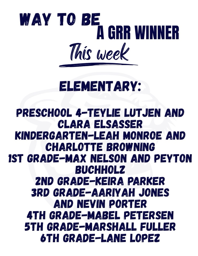 GRR Winners