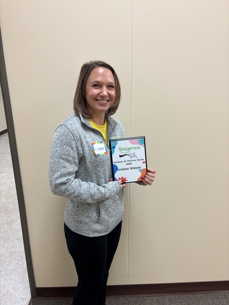 CharLee Weborg and Champion of Practice Award