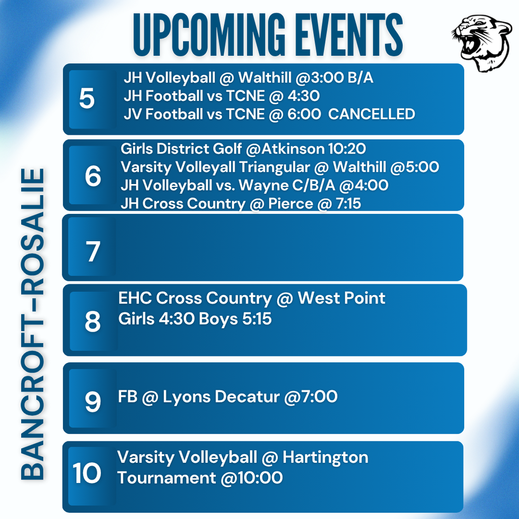 BR Weekly Events