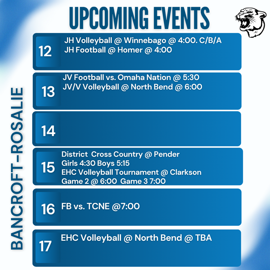 Weekly Calendar