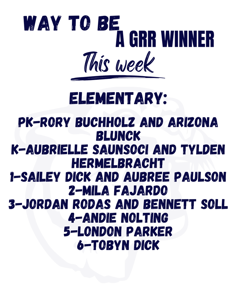GRR Winners