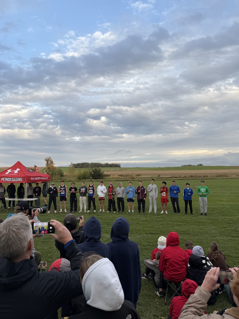 Boys receiving medals. 