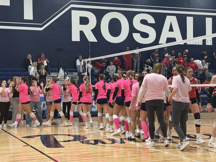 Senior night and Pink Out