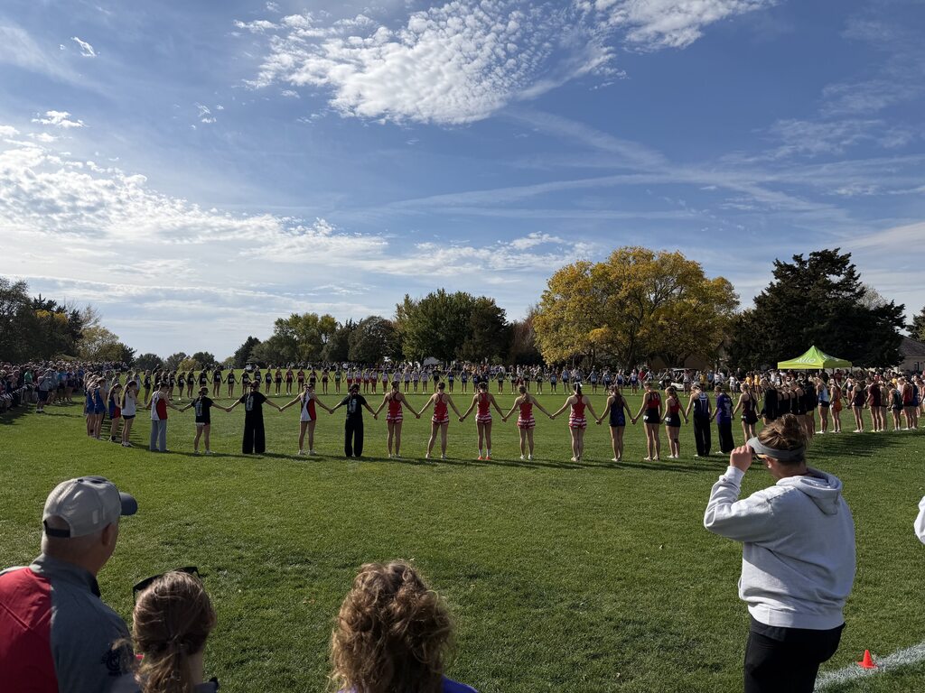 Girls premeet circle. 