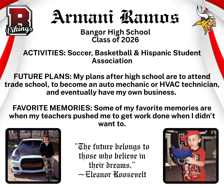 gray and red senior spotlight