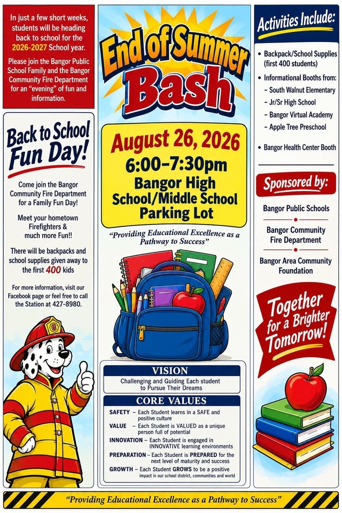 end of summer info