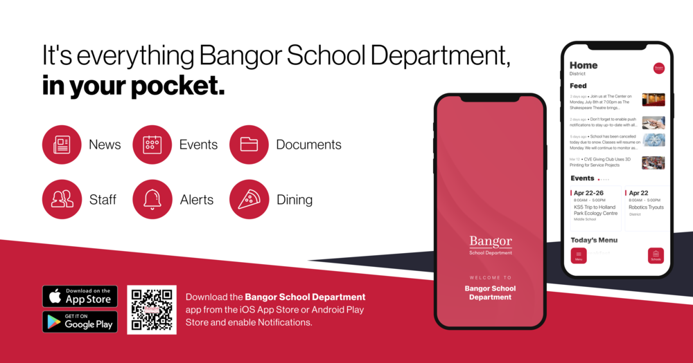 Bangor School Department App