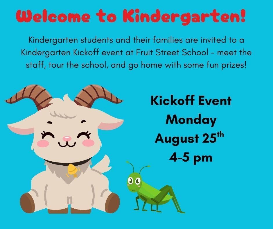 Fruit Street School -- Kindergarten Night