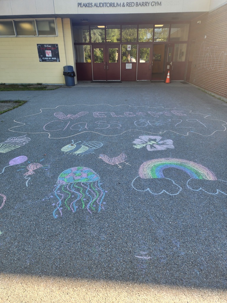 Welcome BHS Class of 2029!