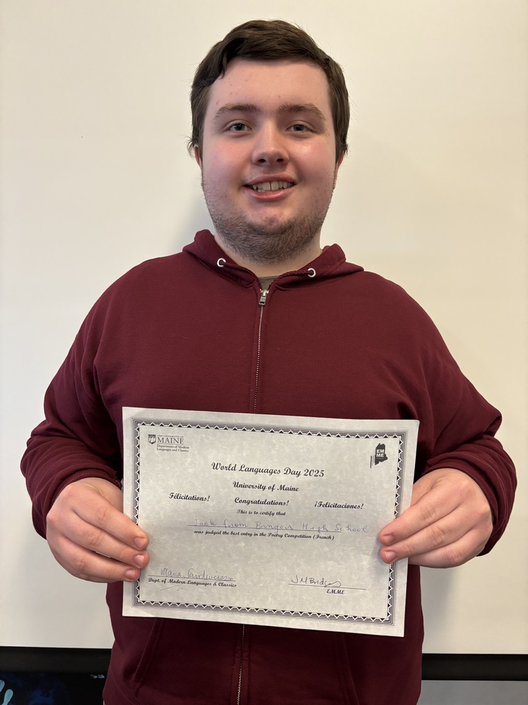 Bangor High School's AP French and Spanish students, along with a group of heritage Spanish speakers, attended the University of Maine's World Languages Day on Friday, Oct. 24.