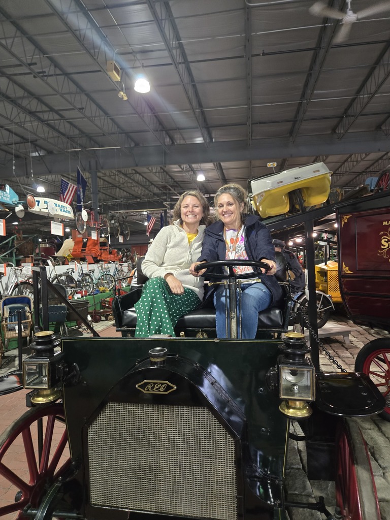Fairmount fifth graders explored the Cole Land Transportation Museum to discover how innovation and problem-solving have shaped transportation over time!