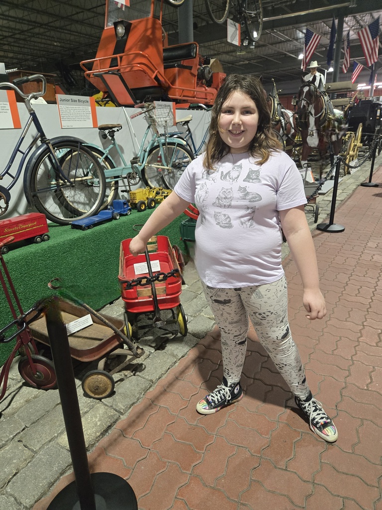 Fairmount fifth graders explored the Cole Land Transportation Museum to discover how innovation and problem-solving have shaped transportation over time!