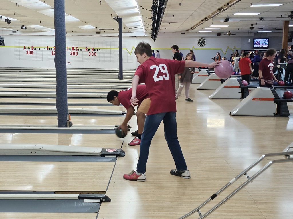 Bangor students participated in the Penobscot Regional Special Olympics Bowling Tournament today.