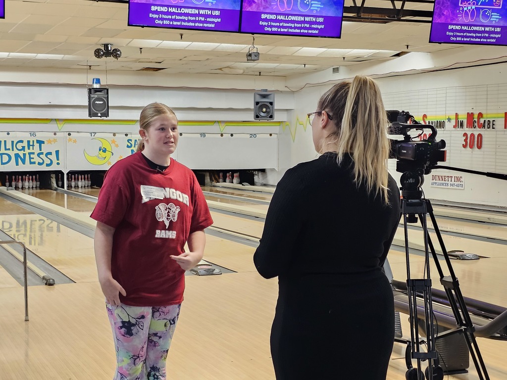 Bangor students participated in the Penobscot Regional Special Olympics Bowling Tournament today.