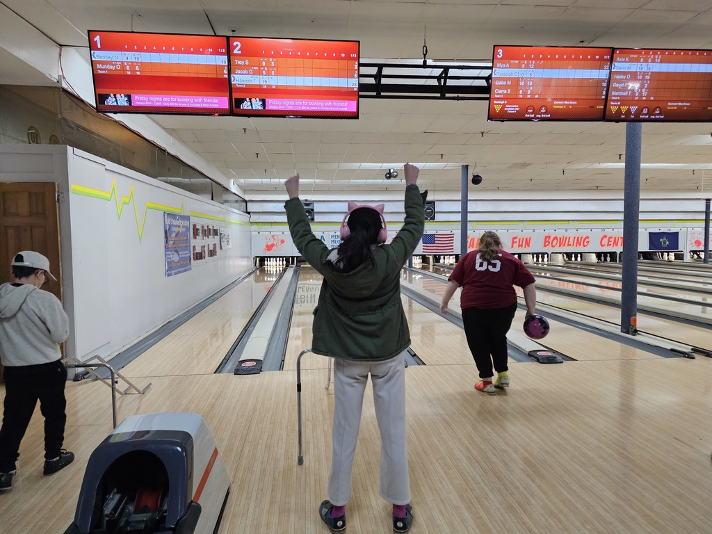 Bangor students participated in the Penobscot Regional Special Olympics Bowling Tournament today.