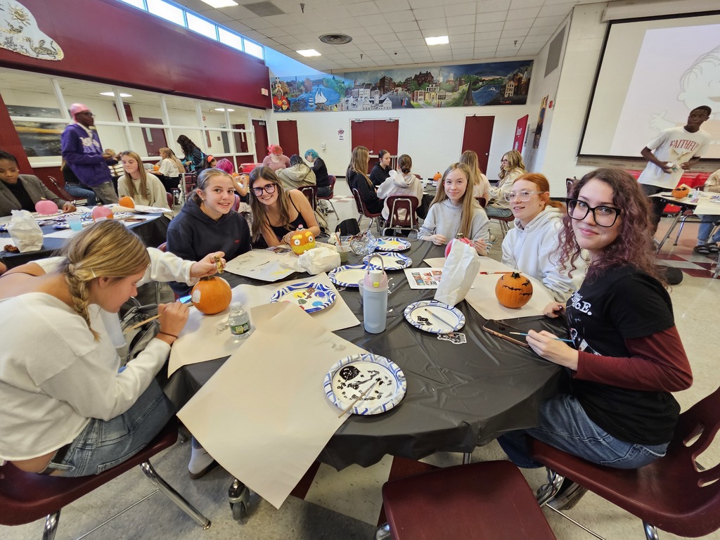 Best Buddies Pumpkin Painting Event Brings Students Together