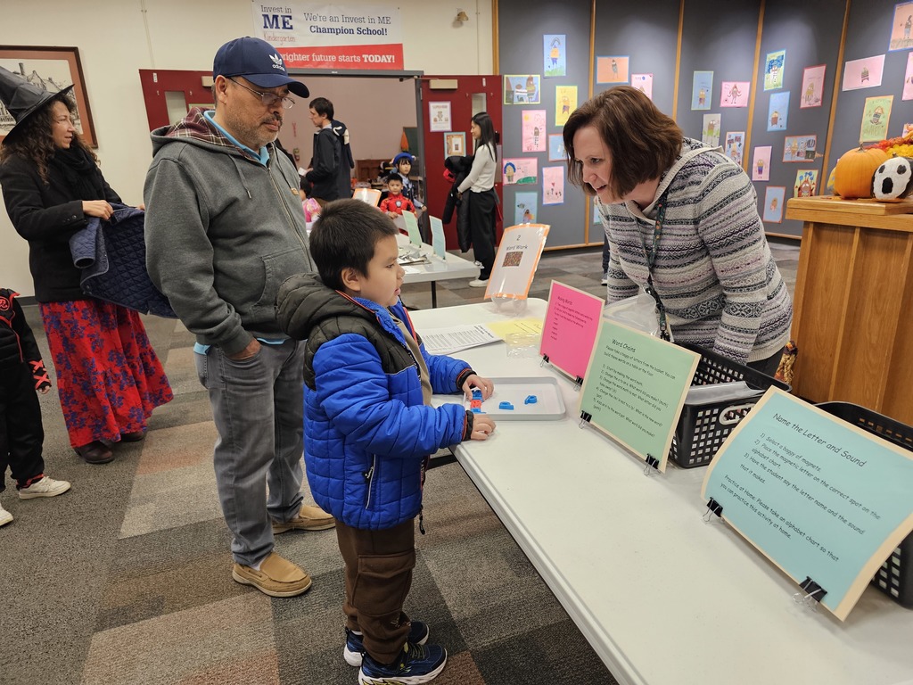 Families came together to shop, play games, and enjoy a variety of fun activities throughout the school.